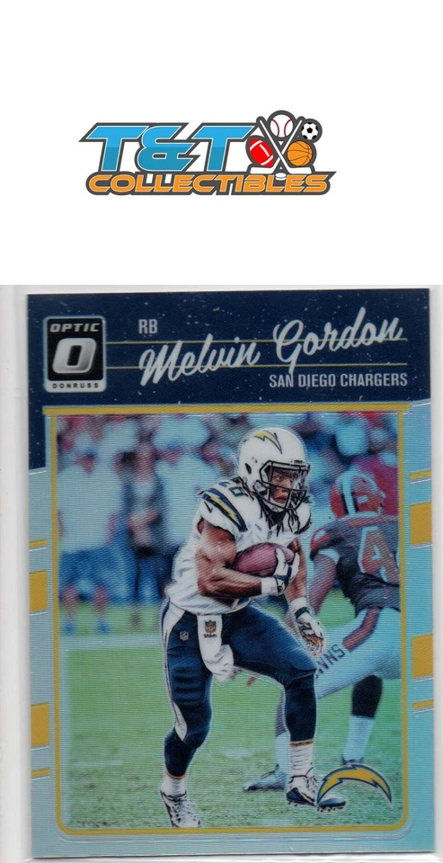 Melvin Gordon 2016 Donruss Optic Holo #84 San Diego Chargers 13a - Image 1 of 1