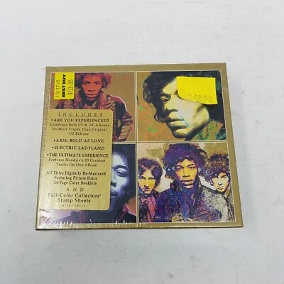 Jimi Hendrix The Experience Collection 4 Disc CD Box Set New Sealed Hype Sticker - Image 1 of 4