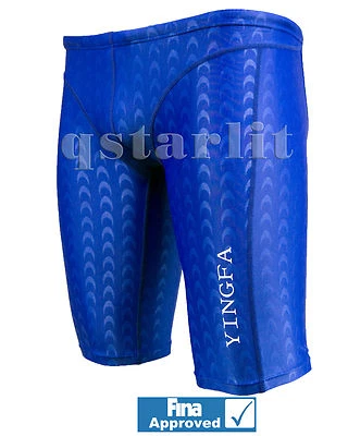 Hombres Hombres Carreras Competición Entrenamiento Técnico Traje de Baño Jammer Talla 32 Azul Nuevo Foto 1 de 3