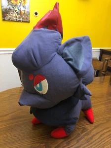 2011 Nintendo Pokemon Zorua Dunkle Illusion Lebensgroßer Jumbo 26 Zoll Toy Factory Plüsch - Bild 1 von 12