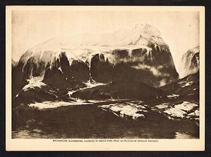 Antique Brunnhilde Slumbering Hermann Hendrich Art Print - Picture 1 of 1