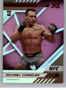 2021 Panini Chronicles Base XR Pink #182 Michael Chandler UFC Rookie Card RC MMA - Picture 1 of 2