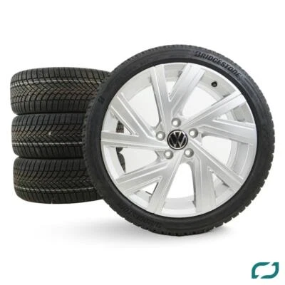 Original VW Golf 8 Winterräder Winterreifen Bergamo 18 Zoll 225/40 R18 92V NEU - Bild 1 von 4