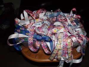 Mixed Bulk Lot of 25 Ribbon Scraps! Great for DIY Scrapbooking Hairbow  SALE - Picture 1 of 2