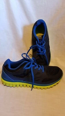 Zapatillas Geofoam C9 Champion para Niño Talla 5 Juvenil Tween Azul/Neón/Negro Foto 1 de 4