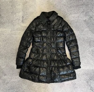 Burberry London Women Down Jacket Puffer Black Black Labels Size 40 - Picture 1 of 21