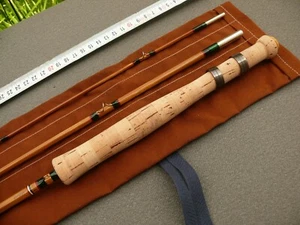 Angeln FLIEGENRUTE 6'6p Bambus gespalten Fly rod fishing cane Fliegenrute Bambus - Bild 1 von 16