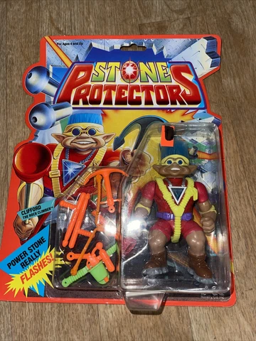Vintage Trolls Stone Protectors Clifford the Rock Climber with Power Stone Gem Cover