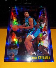 2000-01 Topps Chrome Refractor Derrick Coleman Card #136 - Hornets
