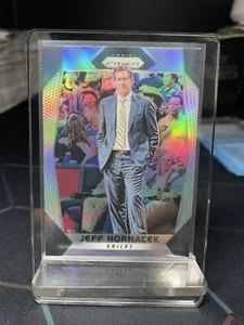 2017-18 Prizm Silver JEFF HORNACEK NEW YORK KNICKS COACH - Picture 1 of 2