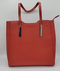 David Jones Red PVC Tote - Picture 1 of 8