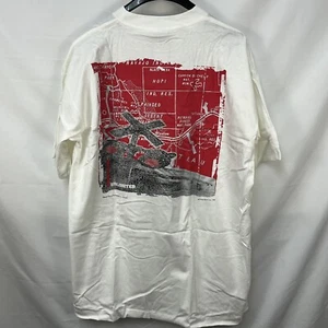 VINTAGE 90S NOS MARLBORO UNLIMITED RAILROAD MAP POCKET T SHIRT SIZE L/XL USA '95 - Bild 1 von 8