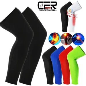 Kompression Oberschenkel Ärmel Bein Schmerzlinderung Socke Kniehoch Bandage Unterstützung Herren Damen - Bild 1 von 23