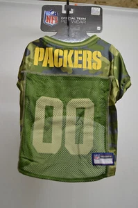 New NFL Green Bay Packers Pet Team Jersey Official Team Pet Wear Medium - Picture 1 of 7