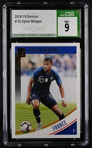 #132 Kylian Mbappe CGC 9 - Picture 1 of 2