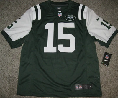 Camiseta deportiva para hombre Tim Tebow New York Jets verde 2012 Nike Limited (XL y 2XL) Foto 1 de 4