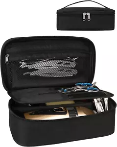 Barber Tool Bag, Hair Clipper Bag Hair Cutting Scissors Storage Bag Shaving Kits - Picture 1 of 12
