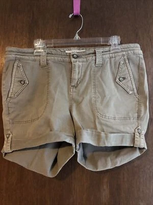 Torrid We Swear By The Fit Shorts Sz 16 Outdoors Hiking Camping Rolled Hem - Image 1 of 4