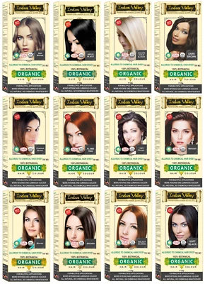 Henna Hair Dye Colour Mehndi 100% Chemical Free Color Powder Natural Dark Brown - Image 1 of 4