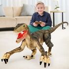 Mini Tudou Remote Control Dinosaur Toys,Electronic Walking Toys with LED Ligh...