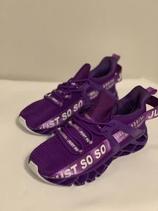 Just So So Athletic Shoes Non-Slip Sneakers - Purple EU Size 42 -M 9 W 11.5 NWOT - Picture 1 of 11