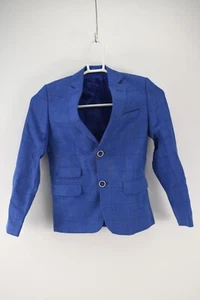 Nove Boys Royal Blue Blazer Jacket Size 10 - Picture 1 of 7