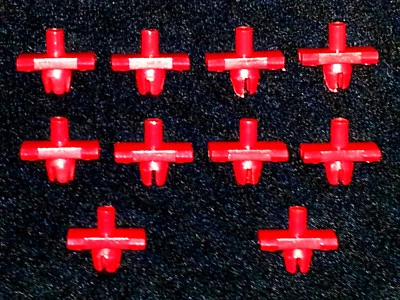 Volkswagen NOS Body Door Fender Molding Moulding Rivet Trim Clip Clips 10pcs H - Image 1 of 4