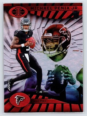 2024 Michael Penix Jr. - Panini Illusions Rookie #4 Atlanta Falcons RC - Image 1 of 2