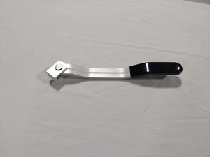 Trailer Door Aluminum Bar Latch Handle Only Replacement Weld-on Utility Cargo - Imagen 1 de 3