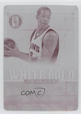 2012 Gold Standard White Threads Printing Plate Magenta 1/1 Channing Frye #9 e1e