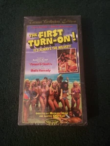 The First Turn On - VHS Tromaville Troma Sealed With Tear In Plastic - Picture 1 of 7