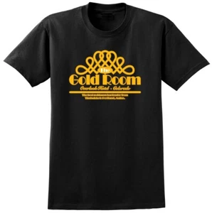 Gold Room Shining T-shirt - Horror Retro Classic 70s 80s Film Movie Tee Shirts - Picture 1 of 2