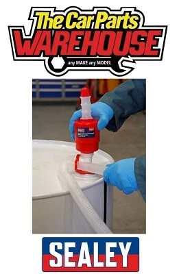 Sealey TP78 Syphon Pump for 205ltr/48gal Drum Male Fitting - Image 1 of 4