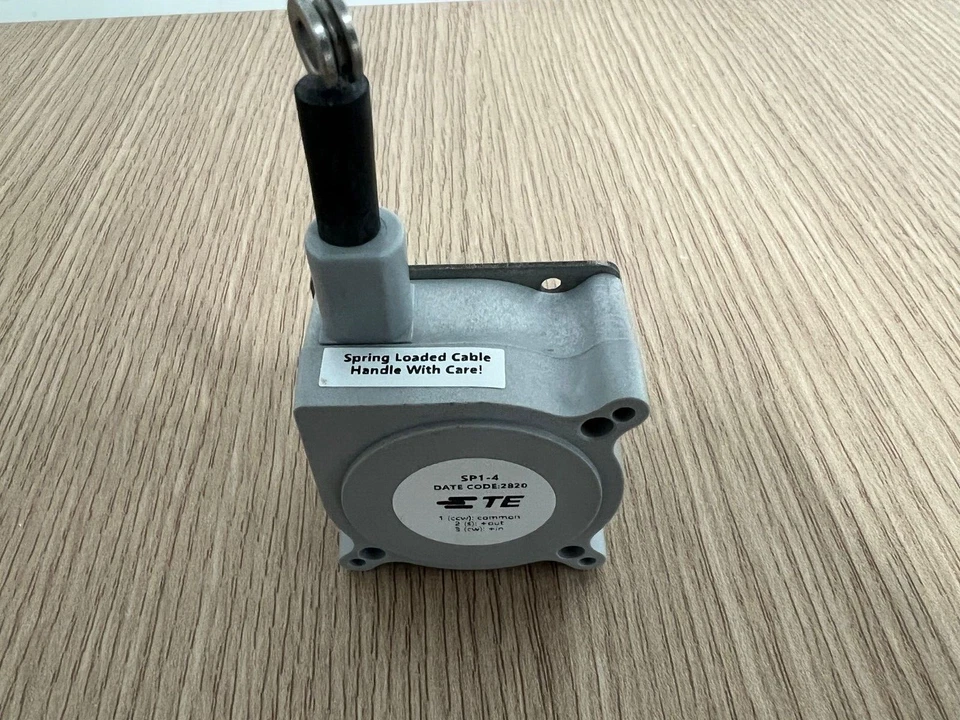 TE SP1-4 Spring Loaded Cable date code 2820 MEAS 9080000-0008 mexico 4719 - Image 1 of 3