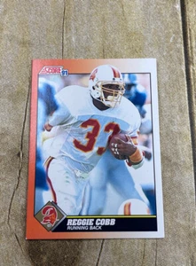1991 Score Reggie Cobb Tampa Bay Buccaneers Football Card #406 - Picture 1 of 7