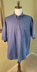 Vintage Disney Fashions Shirt Mens XL Purple Mickey Distressed Button Up - Picture 1 of 11