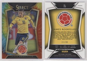 2015-16 Panini Select Tie-Dye Prizm /30 James Rodriguez #77.1