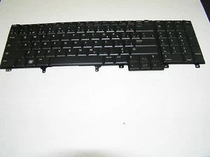 New Genuine Dell Precision M4600 M6600 Latitude E6520 French Canadian Keyboard - Picture 1 of 2