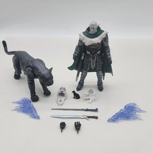 Figuras Dungeons & Dragons Forgotten Realms D&D 6" DRIZZT & GUENHWYVAR 1:12 - Imagen 1 de 10