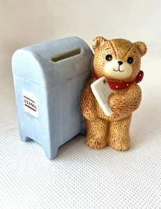 Lucy & Me U.S. Mail Bear Mailing Letter Lucy Rigg ENESCO 1983 - Picture 1 of 8