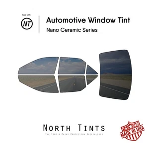 Película de tinte de ventana precortada nano cerámica vidrio automotriz para Toyota Camry 2015-2017 - Imagen 1 de 4