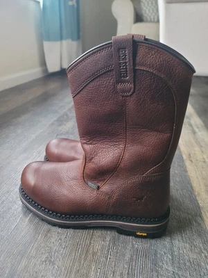 Irish Setter Edgerton 11" Pull-on Waterproof Boots Comp Toe Mens Sz 9.5 E2 - Image 1 of 4