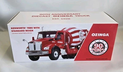 2018 First Gear 90th Anniversary Diecast Ozinga Truck 1:34 #19-4092. - Image 1 of 4