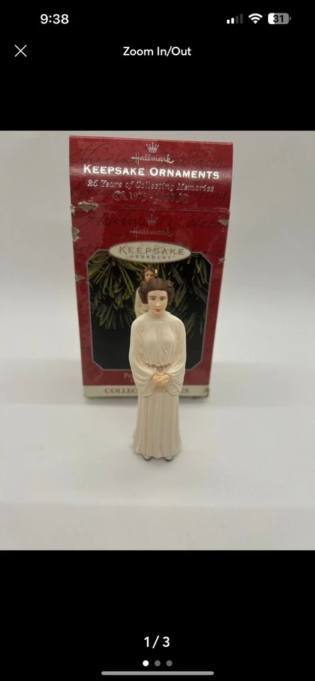 Hallmark Princess Leia Ornament - QXI4026
