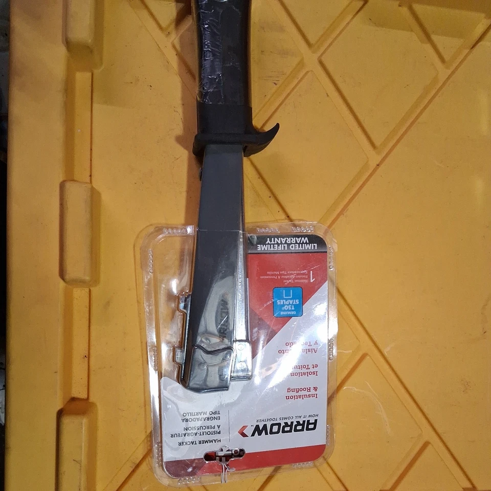 Grampos Arrow Slim Hammer Tacker 1/4 pol a 3/8 pol modelo HT55 - Imagem 1 de 1