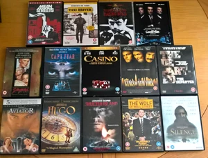 Martin Scorcese DVD Collection R2 Departed Goodfellas Taxi Driver Cape Fear More - Picture 1 of 1