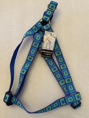 "Arnés ajustable de nailon para perros Lupine Pet 1"" vidrio marino 24""-38""" Foto 1 de 4