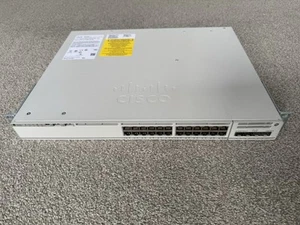 Cisco Catalyst 9200-24P-E PoE+ 24 Port Network Switch With Network Module - Picture 1 of 4