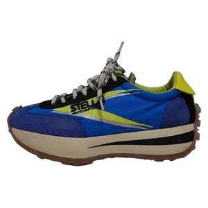 Auth stellamccartney - Blue Yellow Multi Nylon Women's Sneakers - Picture 1 of 6