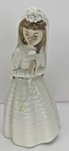 Nao Lladro First Communion #0236 Retired Porcelain Figurine 9" handmade Spain - Picture 1 of 11